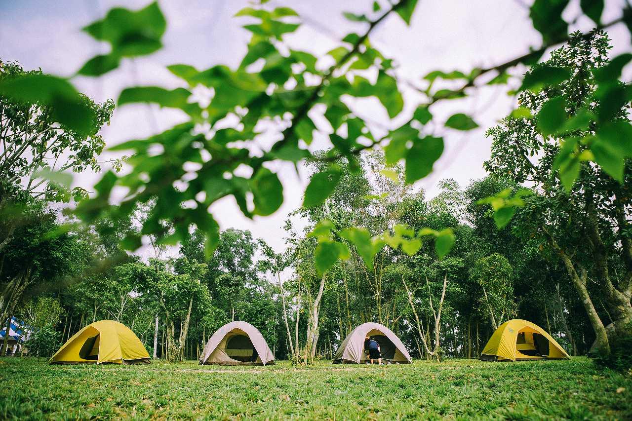 khu trải nghiệm camping sport cách Hà Nội chỉ 40km